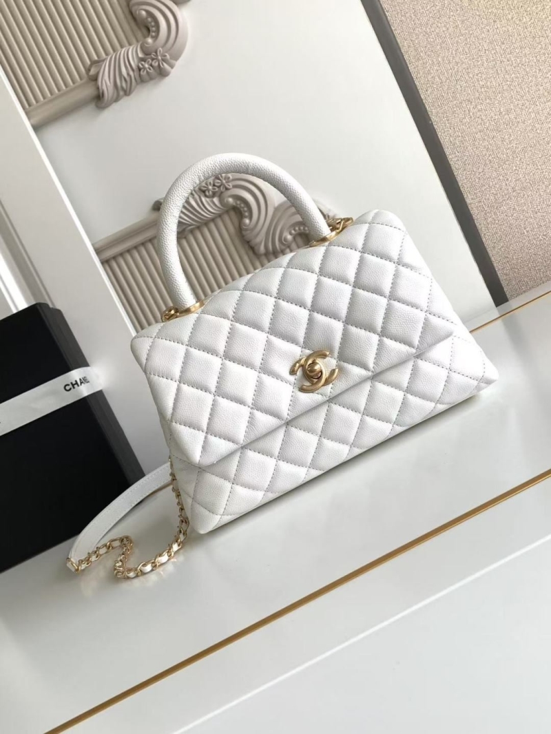 Ch**el top handle bags